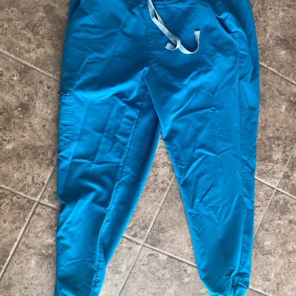 Figs blue size L large jogger scrub bottoms limited edition - Picture 3 of 5